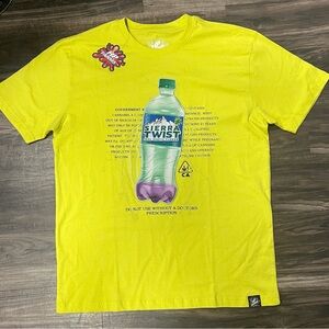 Men’s HP Farms Sierra Twist Yellow Graphic T-Shirt